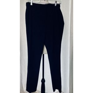 Calvin Klein Highline Pants Women's Size 8 Black Straight Leg Business Casual